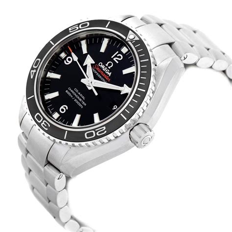 omega seamaster planet ocean co-axial 232.18.42.21.01.001|Omega Seamaster Planet Ocean Automatic Diamond Black Dial .